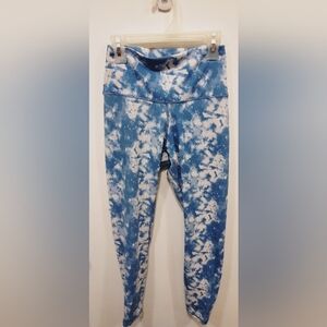 Yunoga  Tie-Dye High-Waist Workout Leggings